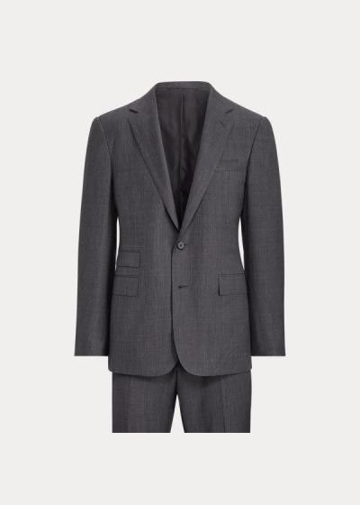 Traje Ralph Lauren Handmade Wool Sharkskin Homem 23684-JDXN